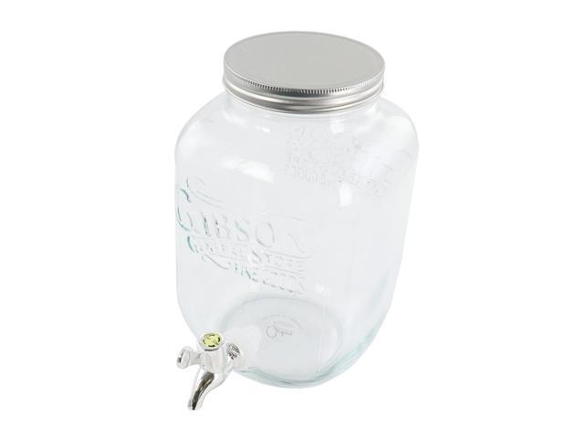Gibson Home General Store 1.1 Gallon Glass Jar Beverage Dispenser