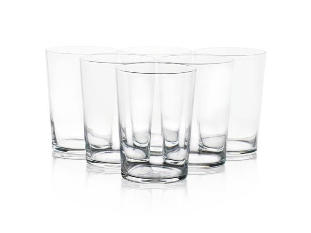 Martha Stewart 12 Piece Bowey Double Old Fashion and Highball Glassware Set