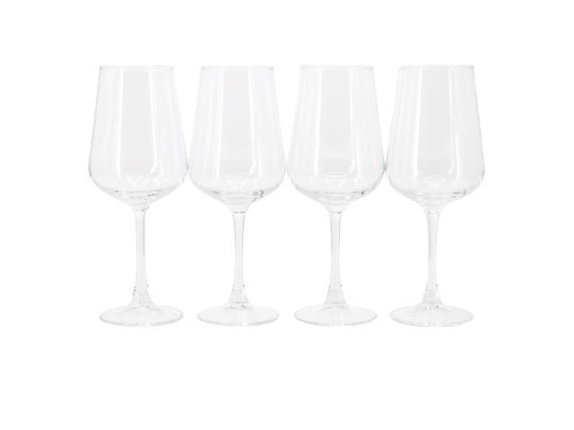 Gibson Home Belinni 4 Piece 15.4 Ounce Classic Wine Glass Set