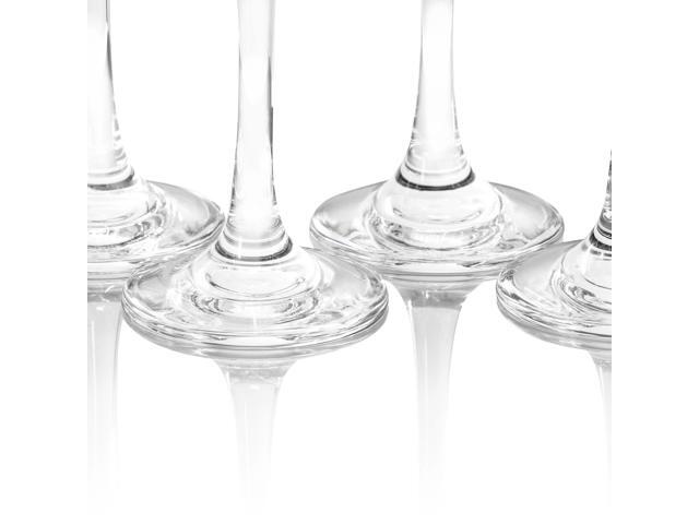 Gibson Home Belinni 4 Piece 6.4oz Fluted Champagne Glass Set