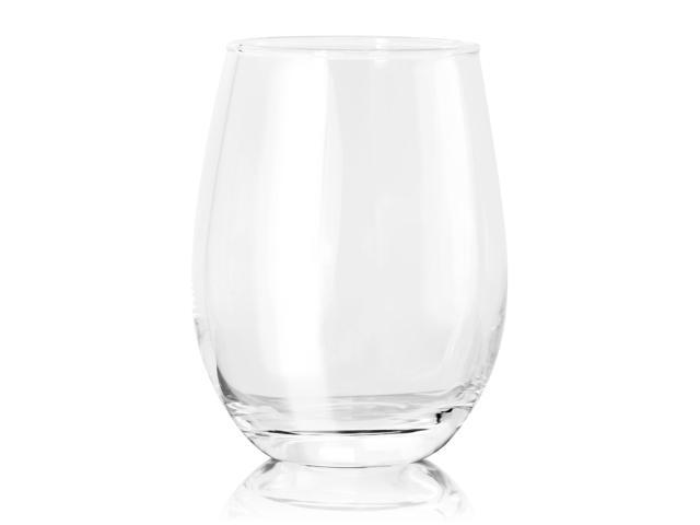 Gibson Home Belinni 4 Piece 18oz Classic Stemless Wine Glass Set