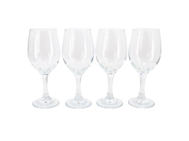 Gibson Home Belinni 4 Piece 14.2 Ounce Classic Wine Glass Set