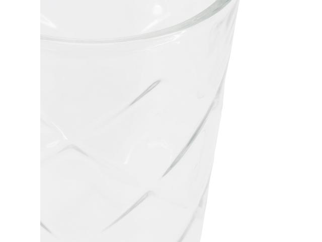 Gibson Home Lattice 4 Piece 13.5 Ounce Double Old-Fashioned Glass Set