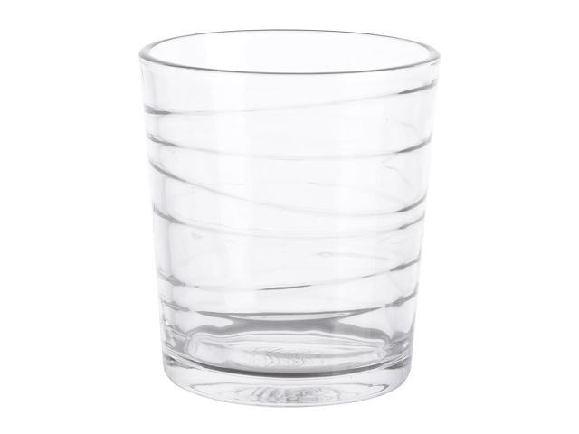 Gibson Home 4 Piece 13.5 Ounce Swirl Double Old-Fashioned Glassware Set