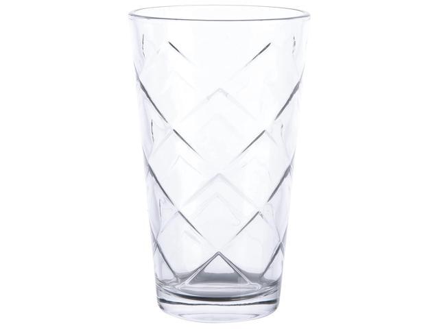 Gibson Home 16 Piece Lattice Glassware Drinkware Set