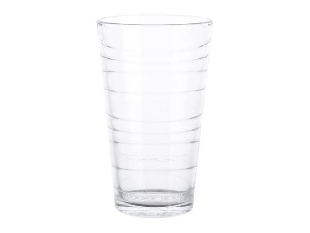 Gibson Home 4 Piece 13.5 Ounce Swirl Glass Tumbler Set