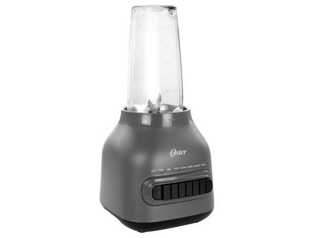 Oster Easy to Clean 700 Watt Blender with 20 Ounce Blend-N-Go Cup in Grey