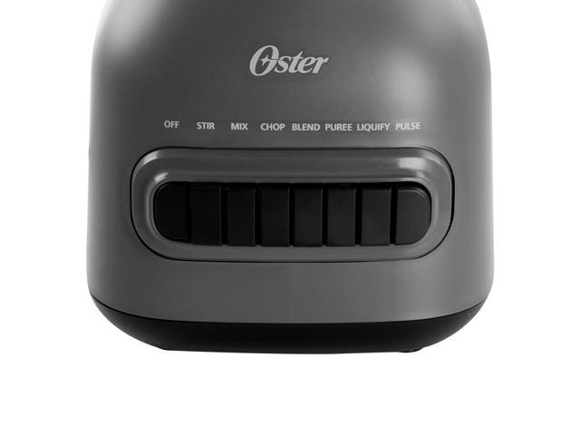 Oster Easy to Clean 700 Watt Blender with 20 Ounce Blend-N-Go Cup in Grey