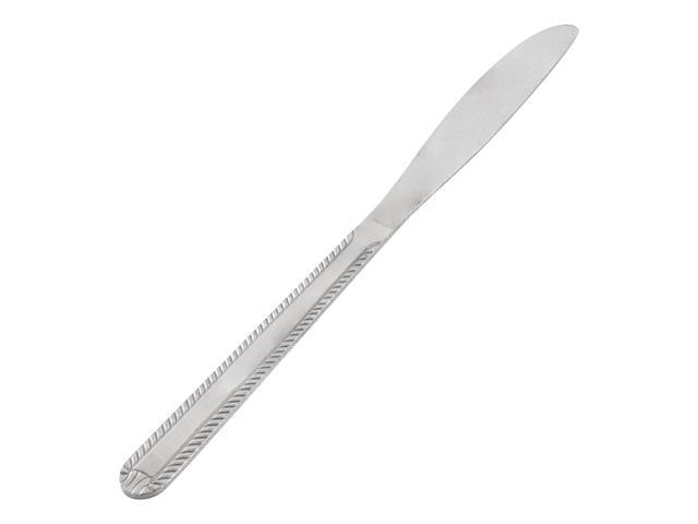 Gibson Home Tustin 3 Piece Stainless Steel Dinner Knife Flatware Set in Silver