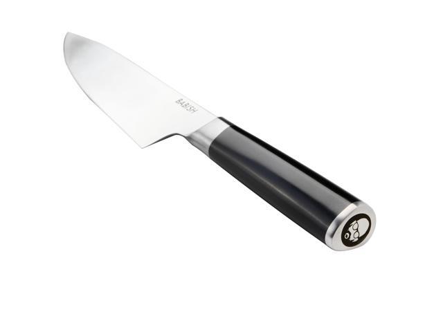 Babish 8 Inch High-Carbon Stainless Steel Full Tang Chef Knife in Black