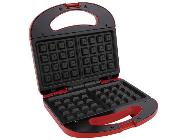 Better Chef Electric Nonstick Waffle Maker in Red