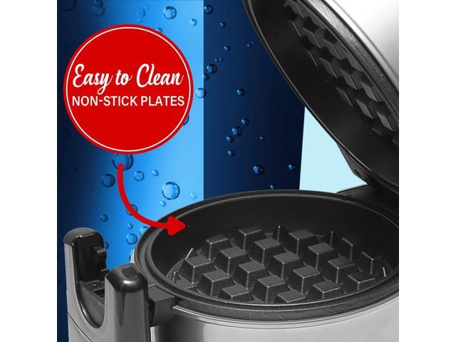 Brentwood 5-Inch Non-Stick Flip Belgian Waffle Maker