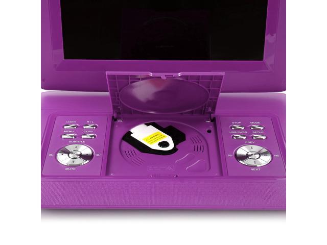Trexonic 14.1 Inch Portable DVD Player with Swivel TFT-LCD Screen and USB,SD,AV,HDMI Inputs