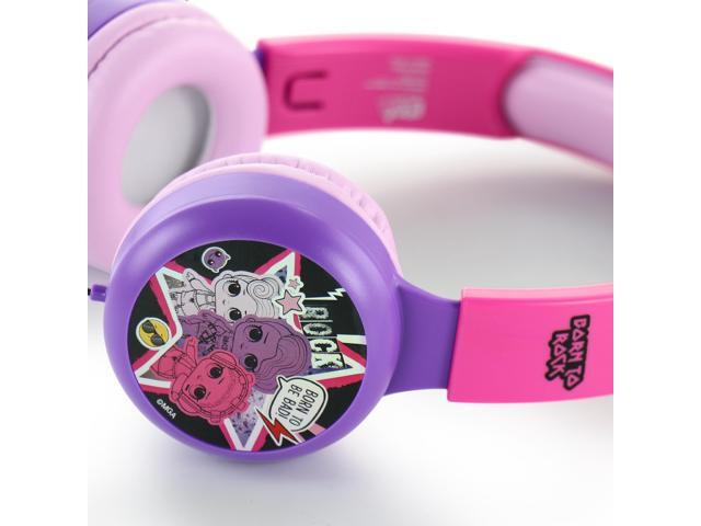 L. O.L. Surprise! Kids Safe Over The Ear Headphones HP2-13136 Kids Headphones, Volume Limiter for Developing Ears, 3.5MM Stereo Jack, Recommended...