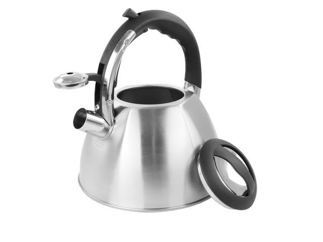 Mr. Coffee 3 Quart Stainless Steel Whistling Tea Kettle 510116485M