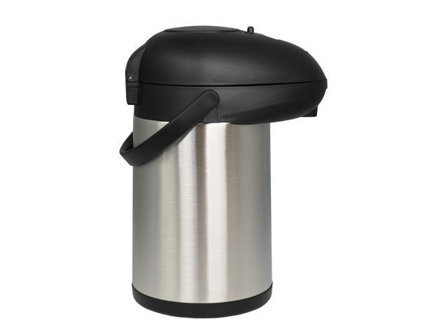 MegaChef 3 Liter Stainless Steel Vacuum Body Pump Cap Air Pot