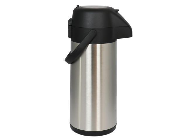 MegaChef 3 Liter Stainless Steel Vacuum Body Pump Cap Air Pot