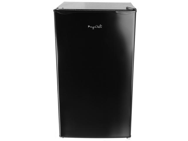 MegaChef 3.2 Cubic Feet Refrigerator in Black