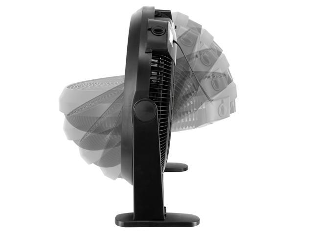 Air Monster 20 Inch Air Circulator Wall Mountable 3 Speed Fan in Black