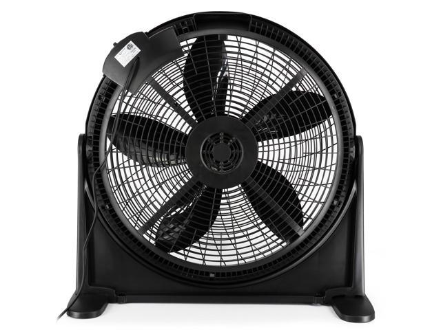 Air Monster 20 Inch Air Circulator Wall Mountable 3 Speed Fan in Black