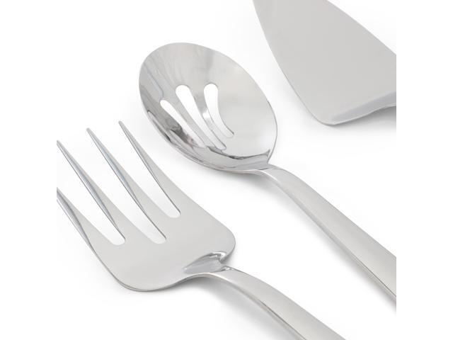 Oster Eastleigh 6 Piece Stainless Steel Hostess Set with Mirror Polish Finish