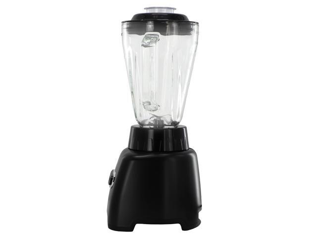 Better Chef 6 Cup 500-Watt Glass Jar 12 Preset Function Blender in Black