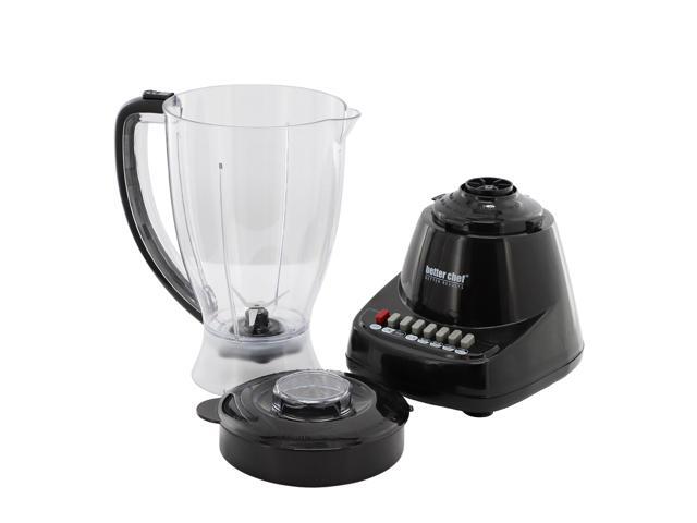 Better Chef 400-Watt 10-Speed Blender W/ BPA-Free Blending Jar in Black