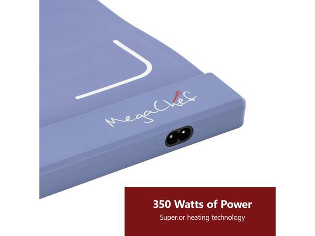 MegaChef 23x15.75 Inch Silicone Warming Mat with Variable Temperature Settings & Digital Display
