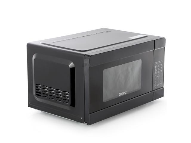 Galanz 0.9 Cu Ft. 900 Watt Counter Top Microwave Oven in Black
