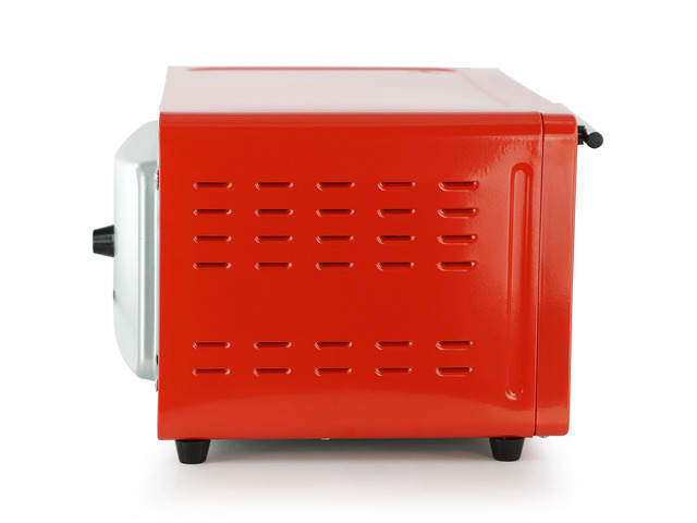 MegaChef 9 Liter Electric Counter Top Toaster Oven in Candy Red