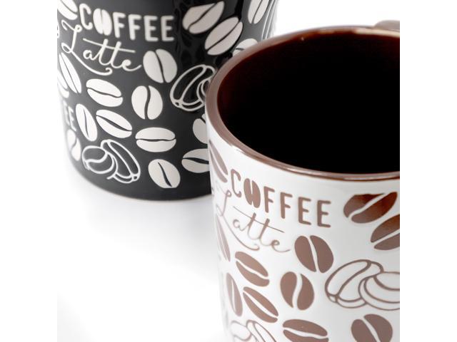 Mr. Coffee Vintage Brew 2 Piece 18 Ounce Stoneware Mug Set