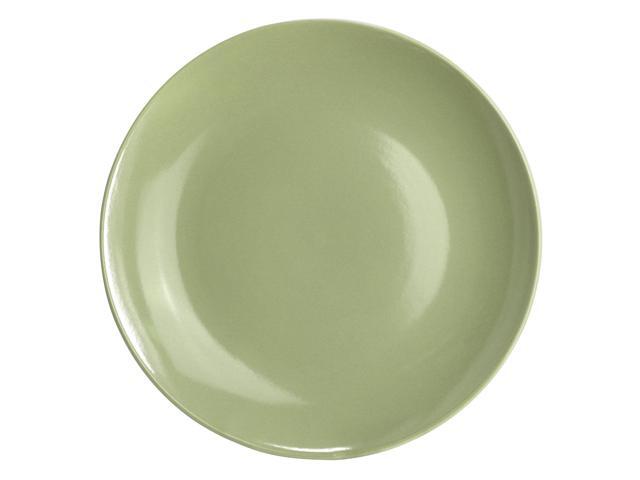 Gibson Home Everyday Plus 12 Piece Stoneware Dinnerware Set in Sage Green