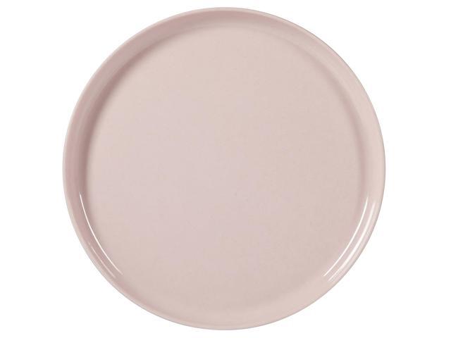 Gibson Home Candy Skies 12 Piece Wheat Straw Melamine Dinnerware Set in Pink