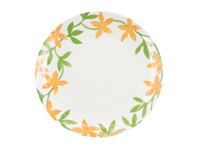 Gibson Home Surrey Hill 12 Piece Round Fine Ceramic Dinnerware Set in White