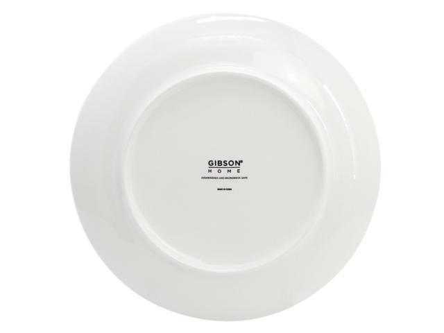 Gibson Home Pacific Waves 12 Piece Round Ceramic Dinnerware Set in Green