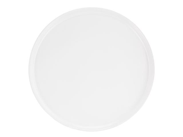 Elama Josh 18 Piece Stoneware Dinnerware Set in Matte White