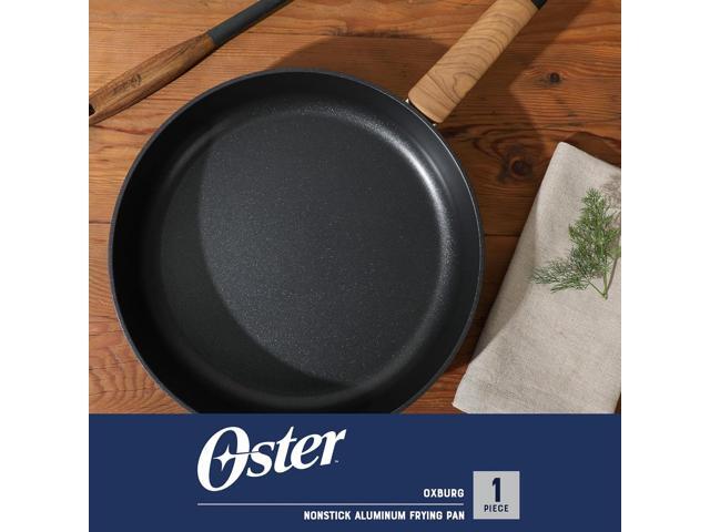 Oster Oxburg 12 Inch Nonstick Aluminum Frying Pan in Black