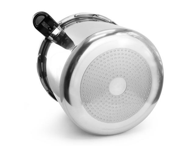 MegaChef 9.5 Quart Induction and Stovetop Pressure Cooker with Steamer