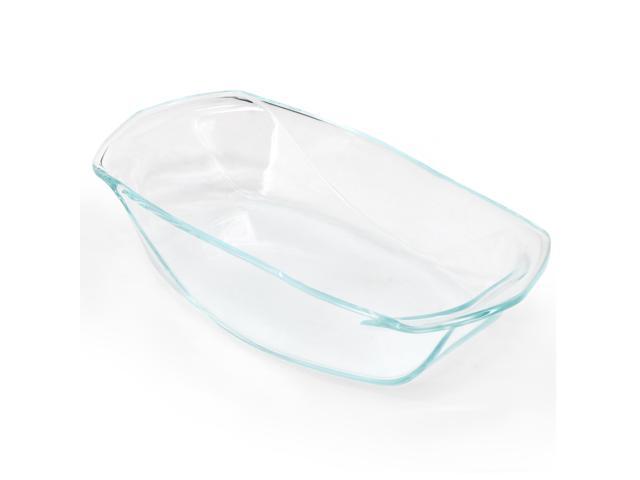 Soho Lounge Carnegie Hill 12.6 inch x 8.3 Inch x 2.8 Inch Tempered Glass Lasagna Pan with Built-in Handles