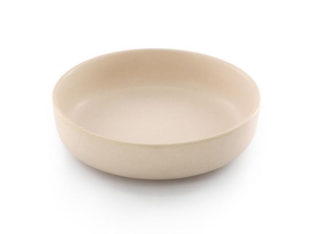 Soho Lounge Bryant Park 2 Piece 8 Inch Stoneware Dinner Bowl Set in Beige