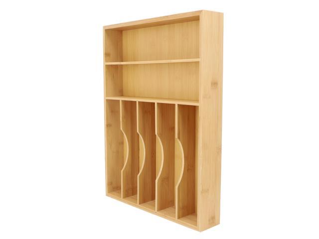 MegaChef Bamboo 7 Section Drawer Organizer