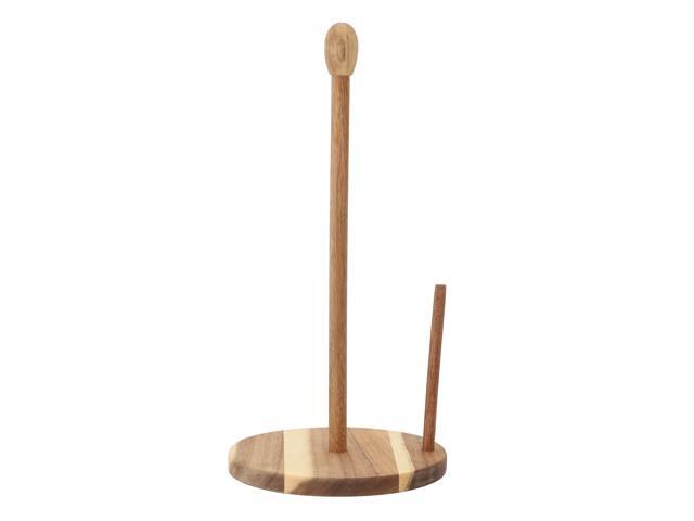 MegaChef 14 inch Acacia Wood Paper Towel Holder