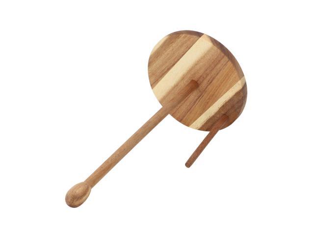 MegaChef 14 inch Acacia Wood Paper Towel Holder