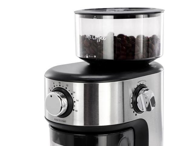 Mr. Coffee 18 Cup Automatic Burr Grinder with Removable Bean Hopper