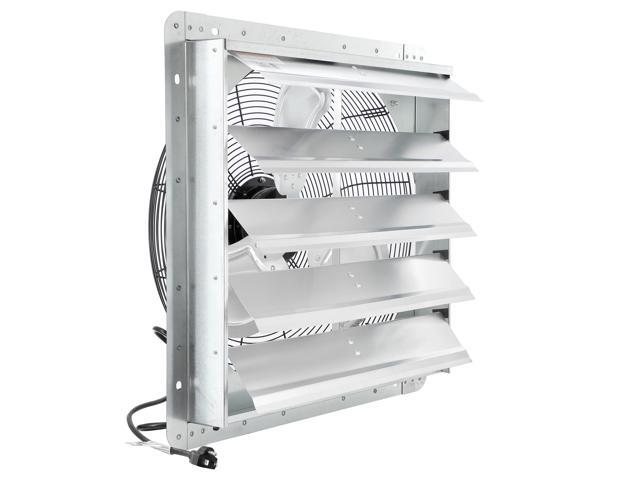 Vie Air 20 Inch Shutter Exhaust Fan with Power Cord