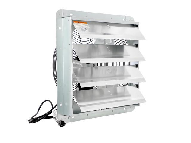 Vie Air 18 Inch Shutter Exhaust Fan with Power Cord