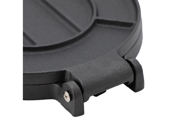 Megachef 7.9 Inch Heavy Duty Round Cast Iron Tortilla Maker Press