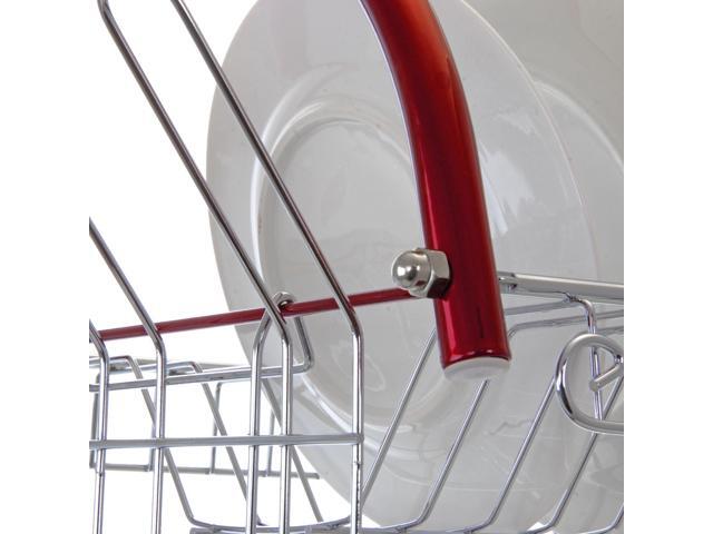 MegaChef Kitchen Storage & Organization Red Set - Efficient Home & Living Solution for Streamlined Culinary Spaces