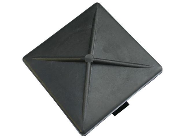 2-1/2' Standard Square Pole Cap by Deltech Manufacturing