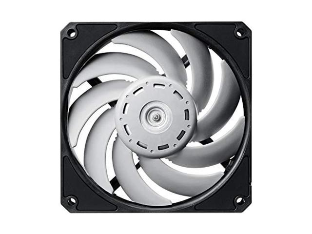 xpg vento pro 120mm high performance dual bearing low noise long-life pc case cooling fan, single (ventopro120pwm-bkcww)